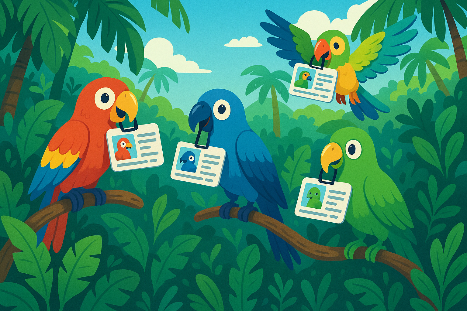 A digital representation of a Starknet ID or .stark domain